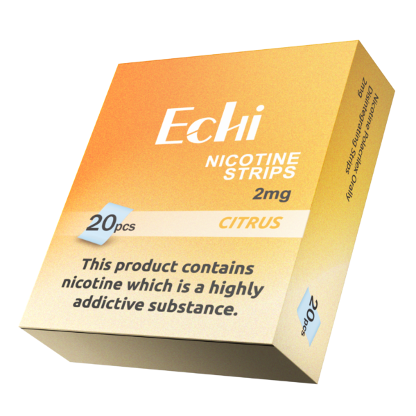 Echi citrus Nicotine Strips 2mg