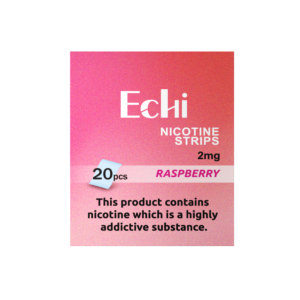 Echi raspberry Nicotine Strips 2mg